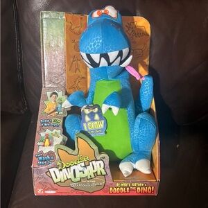 NIB Vintage 2006 Doodle Dinosaur from original “Doodle Bear”
